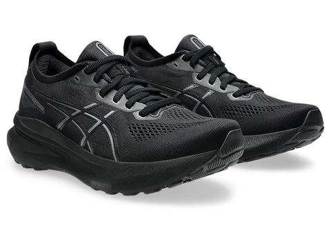Asics gel kayano triple black clearance